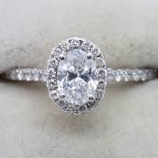 Just In A 0 6 Carat D Colour Oval Diamond With Halo Surround Diamondring Ring Rotd Diamondrings Oval Halo Dcolour En Engagement Rings Jewels Engagement