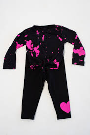 Flowers by zoe offers a trendy and fashionable take on all kids clothes. Flowers By Zoe Infant Pink Splatter Legging Set Glamour Girlz Central Highland Park