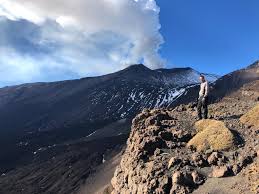 It's on the east coast, just north of the city of catania. Etna A Muntagna For Sicilian People Etna Experience