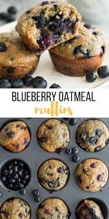 Healthy Blueberry Oatmeal Muffins Oatmeal Blueberry Muffins Healthy Healthy Blueberry Blueberry Oatmeal
