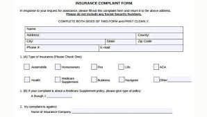 After filing a complaint with your state's insurance commissioner, the commissioner's office may contact you. Free 7 Sample Insurance Complaint Forms In Ms Word Pdf