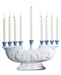 Lladro Judaica Menorah Holiday Lane Macy S Menorah Jewish Candle Hanukkah Lights