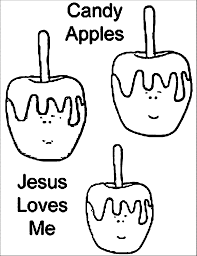 Download candy apple cliparts and use any clip art,coloring,png graphics in your website, document or presentation. Candy Apples Clipart Jesus Loves Me Coloring Page Wecoloringpage Coloring Home
