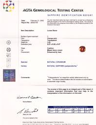 As you can see from the chart below,. 3 29 Oval Padparadscha Sapphire Cushion Gem Precious Gems Of Color