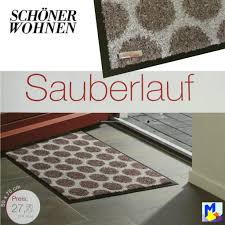 Teppiche bei schlafwelt online kaufen » gratis lieferung ✓ schnelle lieferzeit ✓ teppiche und mehr accessiores auf raten kaufen bei schlafwelt. Sauberlauf Schoner Wohnen Retro Braun 50x70 Michelberger Ihr Trendy Teppich Shop