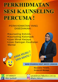 Sebagai pelajar kaunseling atau psikologi sarjana, anda boleh mengharapkan untuk belajar kursus pengenalan, serta kursus yang mengandungi data statistik dan kaedah penyelidikan. Syira Lokman Perkhidmatan Sesi Kaunseling Secara Percuma