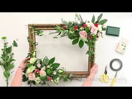Find wet floral foam products, manufacturers & suppliers featured in arts & crafts industry from china. Oasis Home Hobby How To Floral Photo Frame Youtube