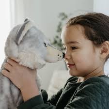 Amazon.com: The Petting Zoo Wolf Stuffed Animal, Gifts for Kids, Wild Onez  Zoo Animals, Grey Wolf Plush Toy 12 inches : Toys & Games