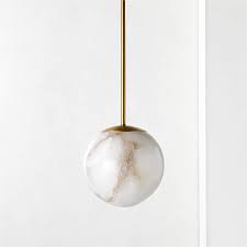 Home decor alabaster stone ceiling lights ornate alabaster hand carved brass lighting light chandelier. Savina Alabaster Pendant Light 8 5 Cb2