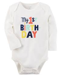 My 1st Birthday Collectible Bodysuit Carters Com