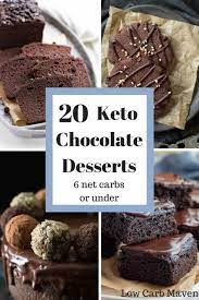 4 low calorie chocolate desserts. 20 Decadent Chocolate Keto Desserts Under 6 Net Carbs Low Carb Maven