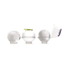 Set De 4 Boules De Glaces 100 Silicone Et Plastique 5 5 Cm De Diametre Le Liquide Reste Froid Beaucoup Plus Longtemps Achat Vente Bac Sac A Glacons