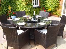 Sidney Grey Rattan Garden Or Conservatory Round Dining Table And 6 Chairs Furniture Set Rattan Outdoor Furniture Patio Furniture Pillows Diy Outdoor Furniture