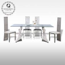 Maybe you would like to learn more about one of these? Modern Chrome Stainless Steel 6seaters Glass Dining Table Set China Dining Table Set Glass Dining Table Made In China Com