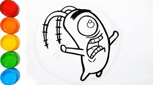 Bob Esponja Para Colorear Planton