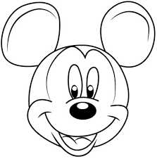 Mewarnai kaligrafi gambar kaligrafi mudah dan indah berwarna. Contoh Gambar Gambar Mewarnai Kepala Mickey Mouse Kataucap