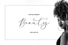 Many designers worry that handwriting fonts make text hard to read. Beauty Free Font Download