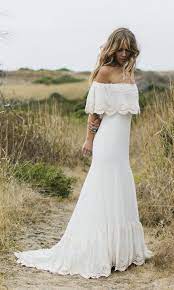 Lu Bohemian Bridal Gown Hippie Wedding Dresses Gowns Wedding Dresses Hippie Bohemian Wedding Dresses Casual Wedding Dress