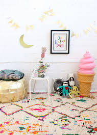 Azilal Rug Little People From Baba Souk Chambre Enfant Decoration Enfant Deco Bebe