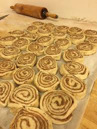 Part of which we will add to the rolls, and part of which we will use for the filling. Kanelbullar Werners Gourmetservice