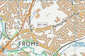 Street Map Of Frome Ba11 2Eh Maps, Stats, And Open Data