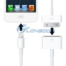 China 30 Pin Female To Lightning 8 Pin Male Sync Data Cable Adapter For Iphone 5 5s Ipod Touch 5 Compatible With Ios 7 20cm China 30 Pin To 8 Pin Adapter And 8 Pin To 30 Pin Adapter Price