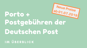 Denn es wird, wie der standardbrief einfach in den briefkasten geworfen. Postgebuhren Und Porto Steigen Zum 1 Juli 2019