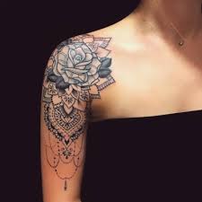 Any adequate style might be made into one that parades the shoulder horribly delightfully. Mandala Women S Shoulder Tattoo 736x736 Wallpaper Teahub Io