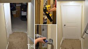 The door in the basement: Moving A Door In The Basement Her Tool Belt