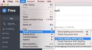 How To Enable Spell Check In Fleep Help Center