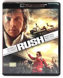 RUSH BLU-RAY + DVD Combo Chris Hemsworth Daniel Bruhl Olivia Wilde Formula  One EUR 10,40