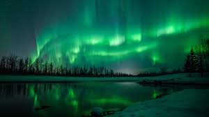 Stunning aurora borealis display above fairbanks of alaska. Can You See The Northern Lights From Anchorage Visit Anchorage
