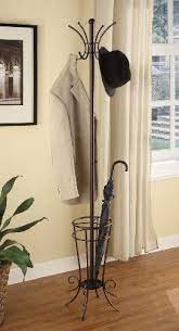 Kings Brand Brown Finish Metal Coat Rack Hat Stand With Umbrella Holder By Kings Brand Furniture Http Www Vintage Umbrella Stand Coat Rack Metal Coat Rack