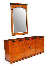 National Mt Airy Dresser With Mirror Lot 1238 Dresser With Mirror Green Bathroom Decor Desk In Living Room
