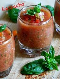 Recette De Gaspacho Aux Poivrons Et Piment De Cayenne La Recette Facile Recette Recette Gaspacho Gaspacho Recette Piment