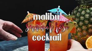 Jun 20, 2021 · martina made with malibu rum. Malibu Summer Rose Cocktail The Blond Cook