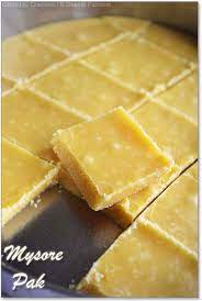 Mysore Pak Recipe Soft Krishna Sweets Style Mysore Pak Sharmis Passions Festive Dessert Recipes Recipe Without Milk Indian Dessert Recipes