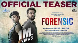 Forensic Malayalam Movie Official Teaser Tovino Thomas Mamtha Mohandas Akhil Paul Anas Khan Youtube