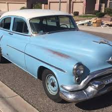 Image result for Cadet Blue 1953 Oldsmobile