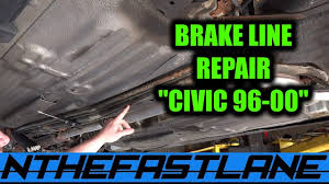 With these products by raybestos brake parts, you get oe quality, and goodridge stainless braided brakelines are the. Rusted Brake Line Repair How To Youtube