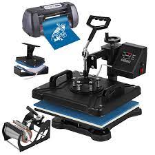 Combo 5in1 Diy T Shirt Heat Press 14 Vinyl Cutter Plotter Buy 5 In 1 Heat Press Vinyl Cutter Plotter Heat Press Machine Product On Alibaba Com