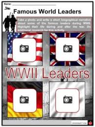 World War Ii Ww2 Facts Worksheets Deaths History