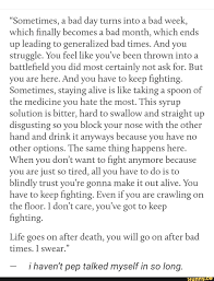 Keep Fighting Words Quotes Real Quotes Meaningful Quotes