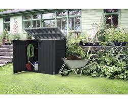 Gerätebox garten in gartenhäuser & geräteschuppen Garten Geratebox Keter Store It Out Inkl Gasdruckfedern 146 X 82 X 125 Cm Anthrazit Grau Bei Hornbach Kaufen
