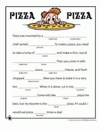 Summer Mad Libs Kids Mad Libs Mad Libs Pizza Funny