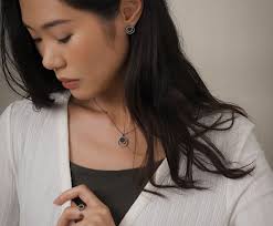 Natural Black Jade Necklace