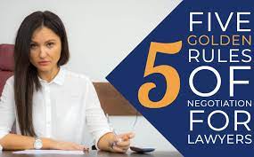 You have studied your way through three years of law school, have passed the grueling bar exam, and have even landed your first job. The Five Golden Rules Of Negotiation For Lawyers Expert Negotiator