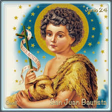 San juan bautista, nacimiento este es el único santo al cual se le celebra la fiesta el día de su nacimiento. Imagenes Religiosas Natividad De San Juan Bautista 24 De Junio
