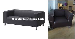 Klippan Armchair Project Ikea Hackers Ikea Sofas Wohnen Ikea