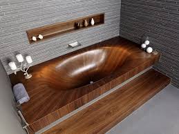 making a wooden bathtub